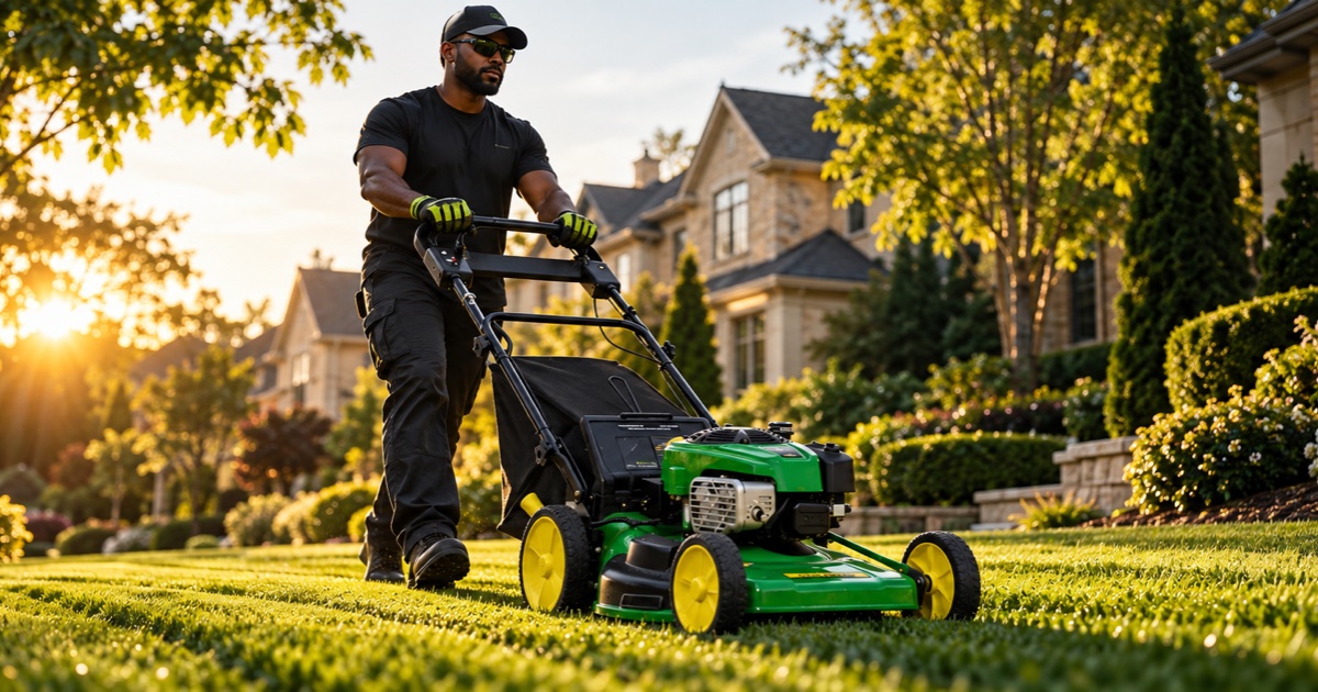 The Yard Standard lawn care website demo preview